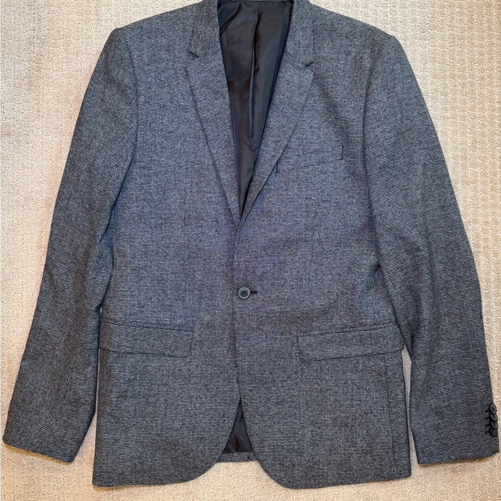 H&M Gray Sport Coat Blazer
